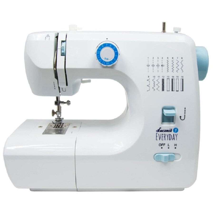 Oferte la Masina de Cusut Electromecanica Everyday 16 Programe de Cusaturi Alb