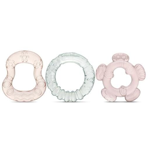 Oferte la Set 3 Jucarii Dentitie Iceberg Green Mellow Rose