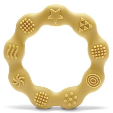 Jucarie Dentitie Ring Yellow