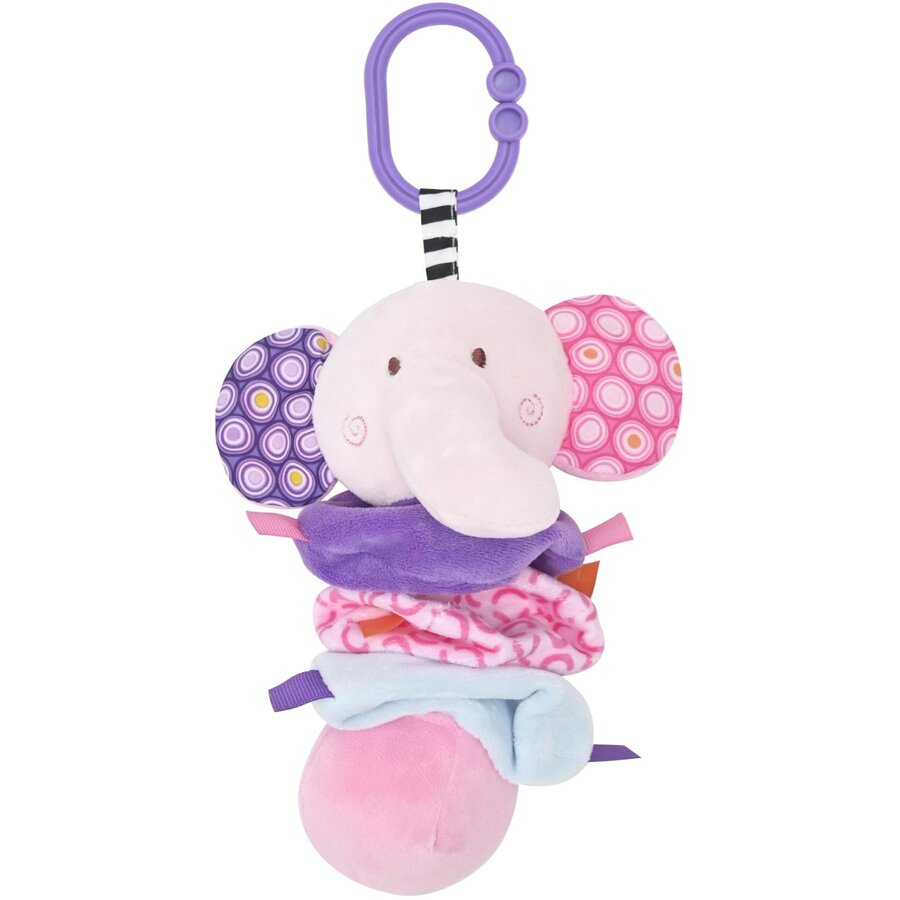 Oferte la Jucarie de Plus Elefant 16 cm cu vibratie zornaitoare 0 luni+