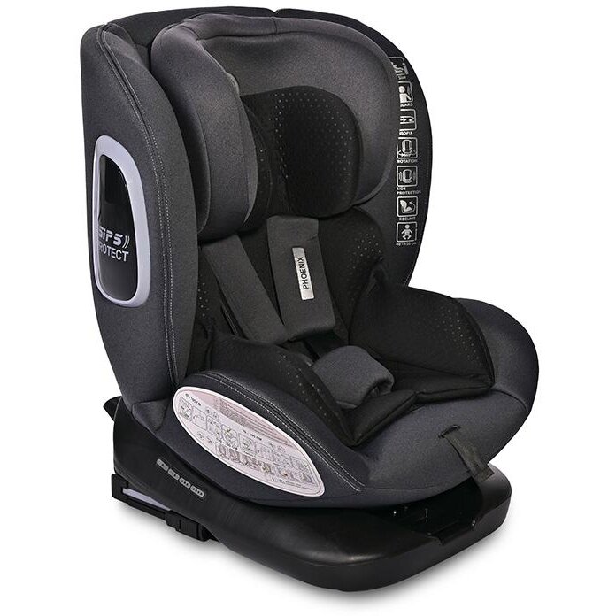 Oferte la Scaun Auto Copii Phoenix i-Size Isofix Rotativ 0 Luni - 12 Ani 40-150CM Negru Jasper