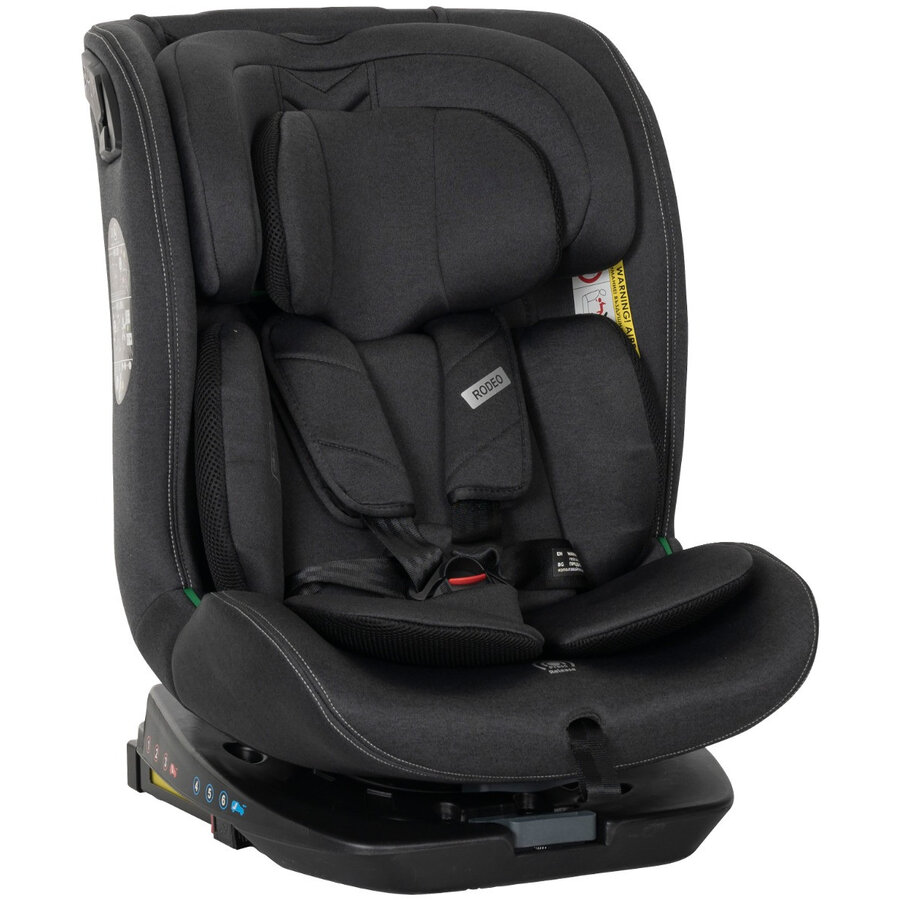 Oferte la Scaun Auto Copii Rodeo i-Size Isofix Rotativ 0 Luni-12 Ani 40-150CM Max 36KG Negru