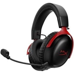 Casti Bluetooth HyperX Cloud III S WS, Rosu/Negru