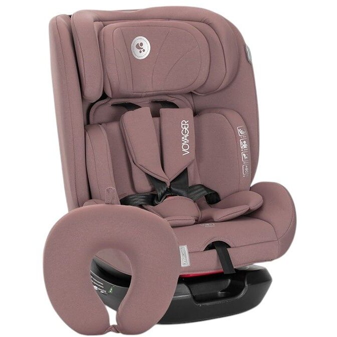 Oferte la Scaun Auto Copii Voyager i-Size Pernuta de Calatorie Inclusa 0 Luni - 12 Ani 40-150CM Roz