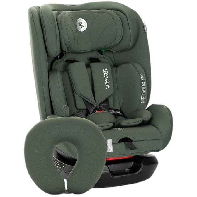 Oferte la Scaun Auto Copii Voyager i-Size Pernuta de Calatorie Inclusa 0 Luni - 12 Ani 40-150CM Verde
