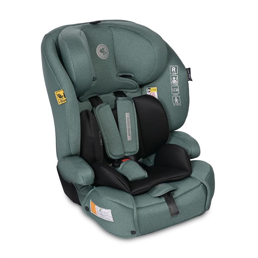 Oferte la Scaun Auto Copii Benevento Isofix i-Size 15 Luni-12 Ani 76-150CM Verde Pin