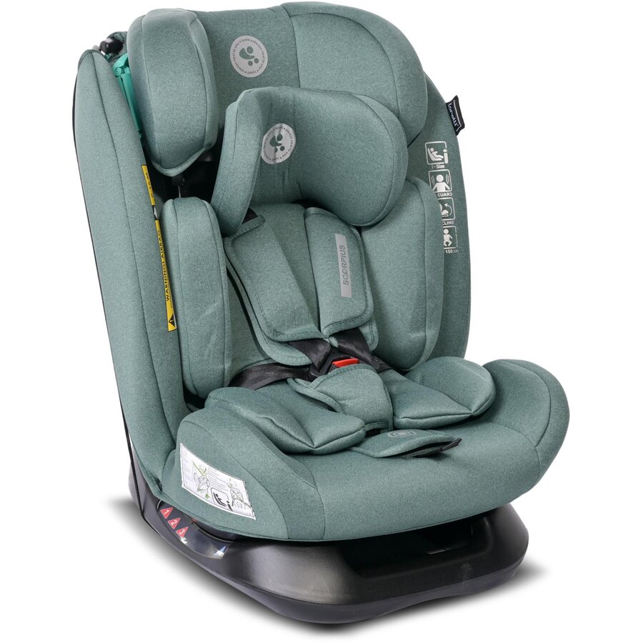 Oferte la Scaun Auto Copii Scorpius i-Size 0 Luni-12 Ani 40-150CM Maxim 36KG Verde Pin
