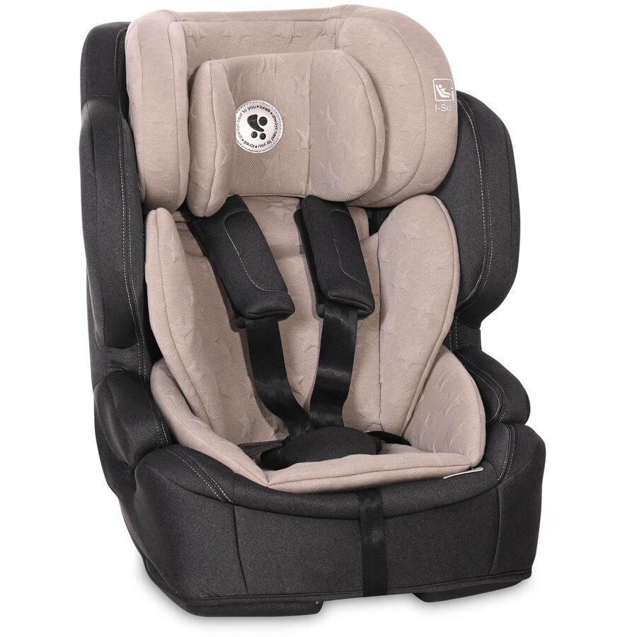 Oferte la Scaun Auto Copii Andromeda I-Size Isofix 76-150CM 15 Luni-12 Ani Maxim 36KG String Stars Bej