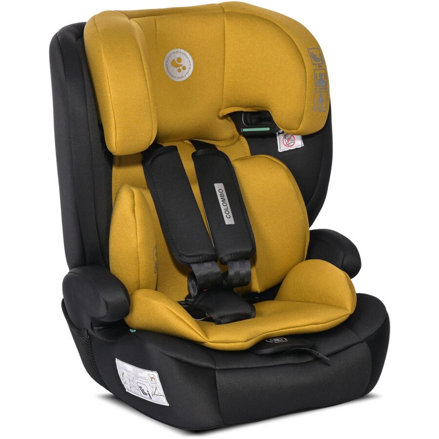Oferte la Scaun Auto Copii Colombo i-Size 15 Luni - 12 Ani 76-150CM Galben/Negru