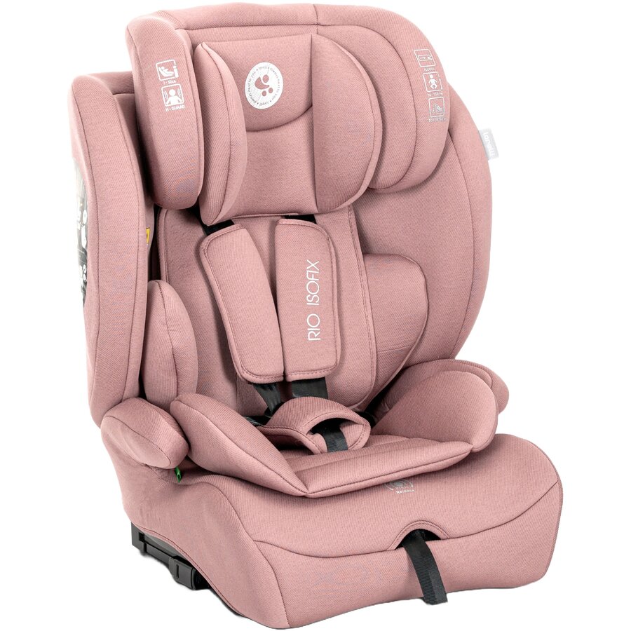 Oferte la Scaun Auto Copii Rio i-Size Isofix 76-150CM 15 Luni-12 Ani Roz