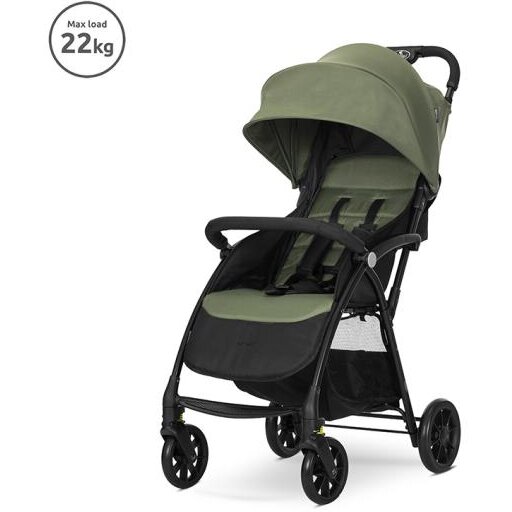 Carucior pentru Nou-Nascut Fresh Ultra-Light pana la 22 Kg Green New