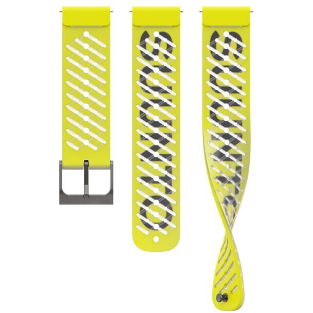 Oferte la Curea Silicon Athletic 5 22MM Marime S+M Lemon Yellow