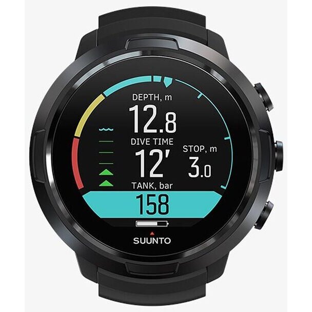 Oferte la Ceas pentru Scufundari D5 Water Resistant 100M All Black