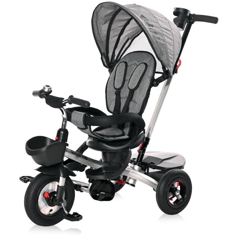 Oferte la Tricicleta Copii Zippy Air 1-3 Ani Maxim 20KG Graphite