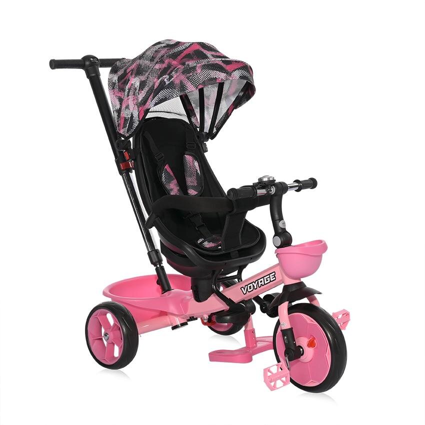 Oferte la Tricicleta Copii Voyage cu Sezut Reversibil 1-5 Ani Max 25KG Roz