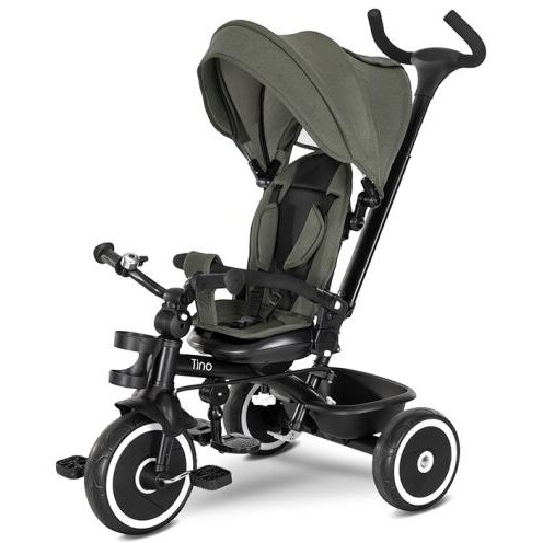 Oferte la Tricicleta Copii Tino Scaun Rotativ 360 Grade 1-5 Ani Max 25KG Verde