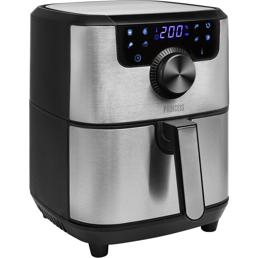 Oferte la Friteuza cu Aer Cald 4.5L 1500W Aerofryer Negru-Argintiu