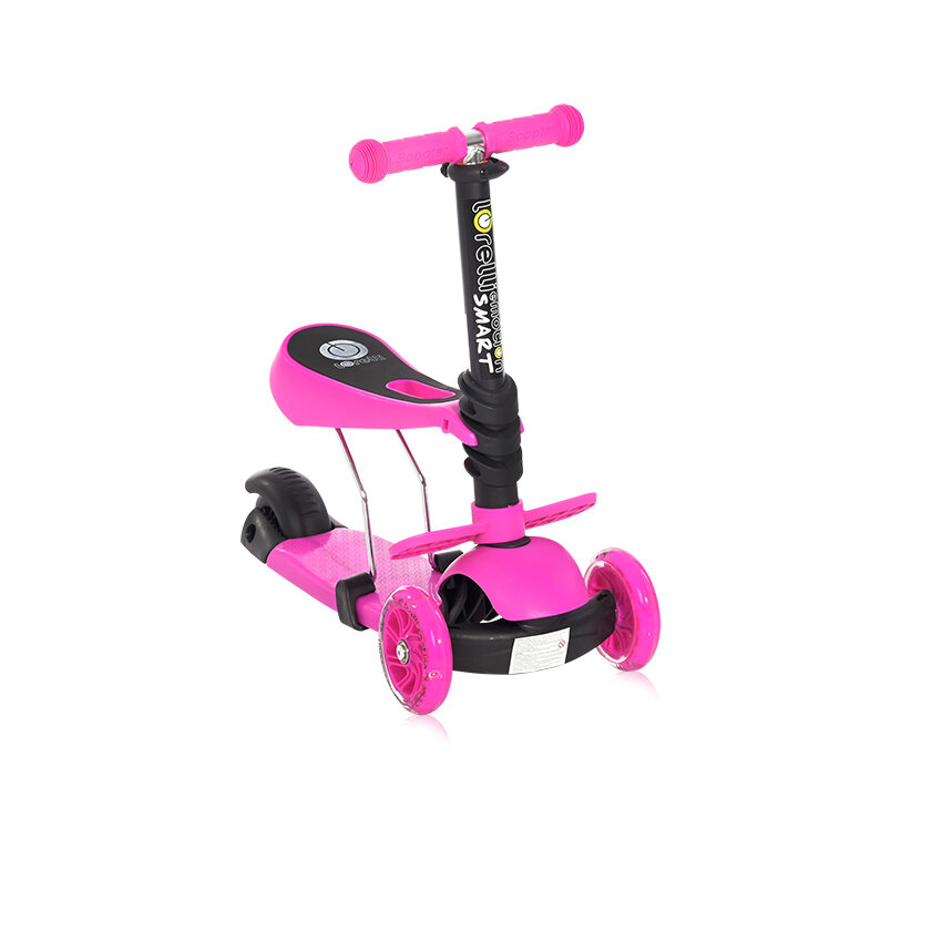 Oferte la Trotineta Copii Smart 3 Ani+ Maxim 20KG Roz