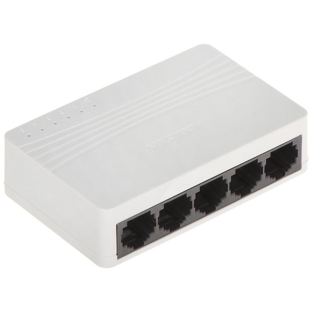 Oferte la Switch 5 porturi 10/100 Mbps, Hikvision, DS-3E0105D-E