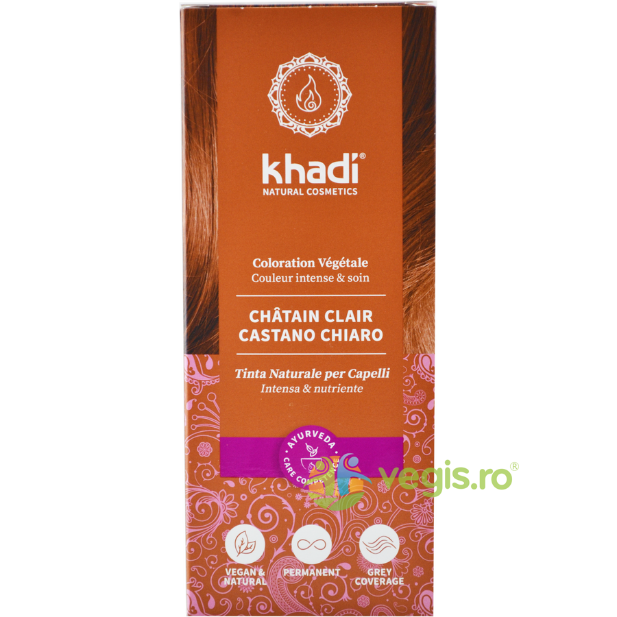 Oferte la Vopsea de Par Naturala Saten Deschis 100g