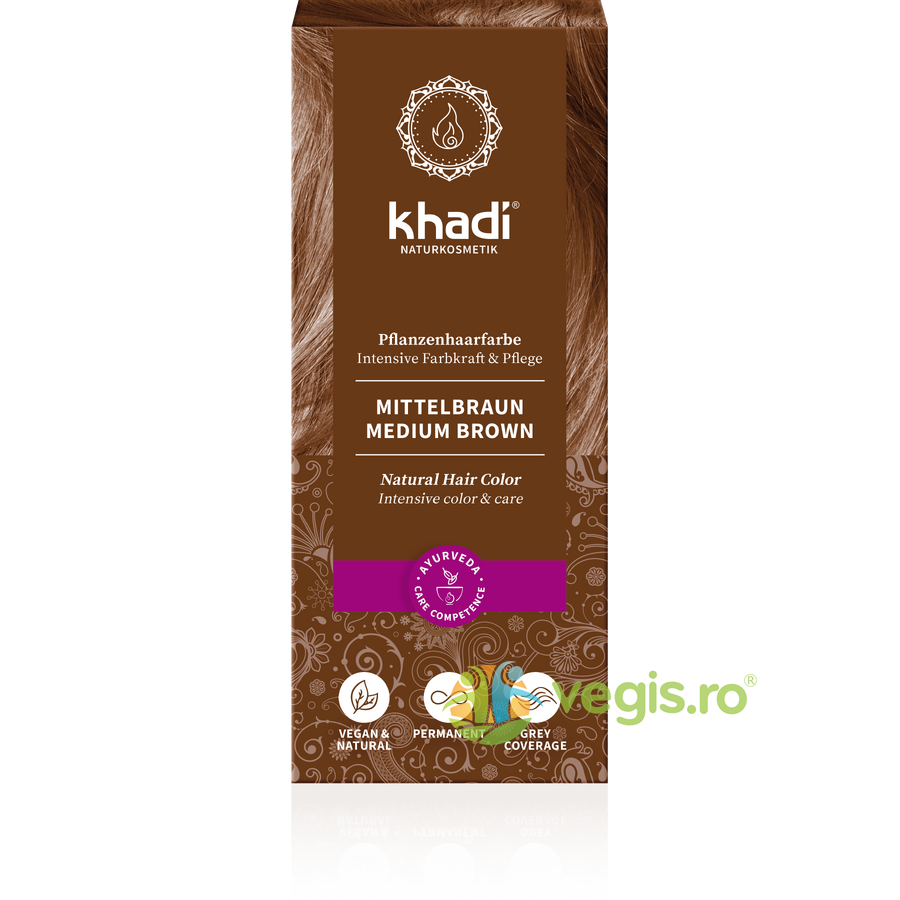 Oferte la Vopsea de Par Naturala Saten Mediu 100g