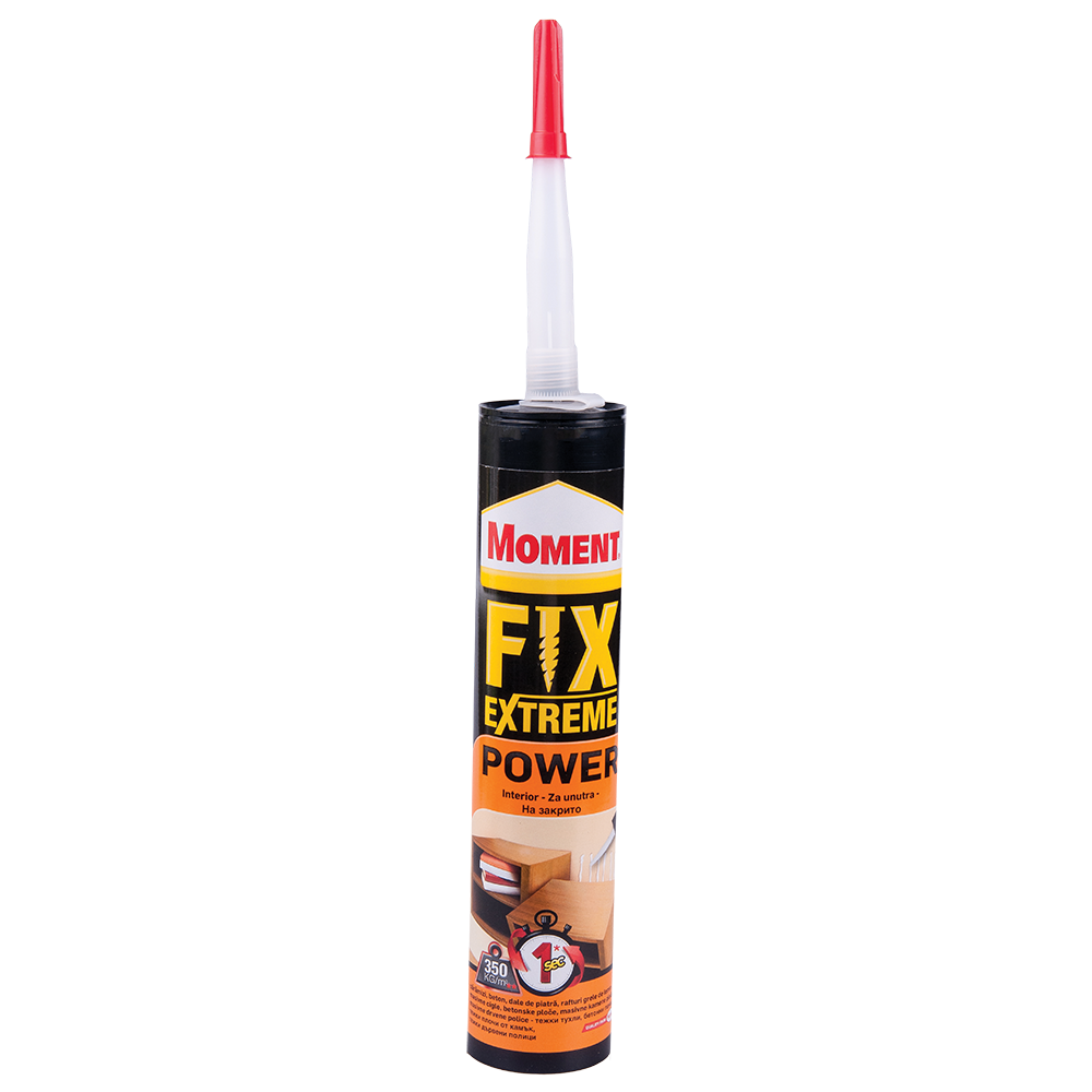 Oferte la Adeziv pentru suprafete multiple, interior/exterior, Moment Fix Express, alb, 375 gr