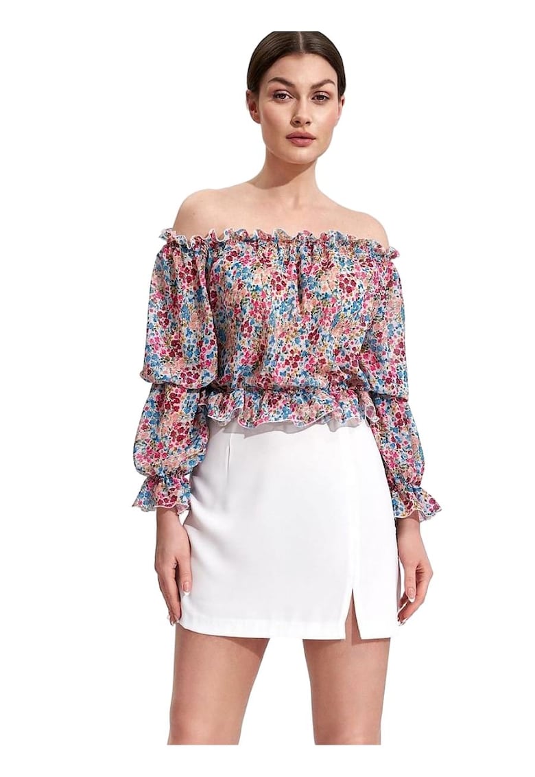 Fusta scurta - Poliester - Bej