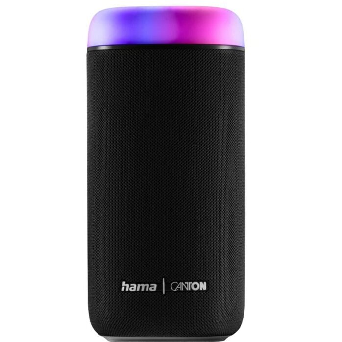 Oferte la Sistem Glow Pro by HAMA, speaker black, Bluetooth, 3.5 mm jack, LED light effects