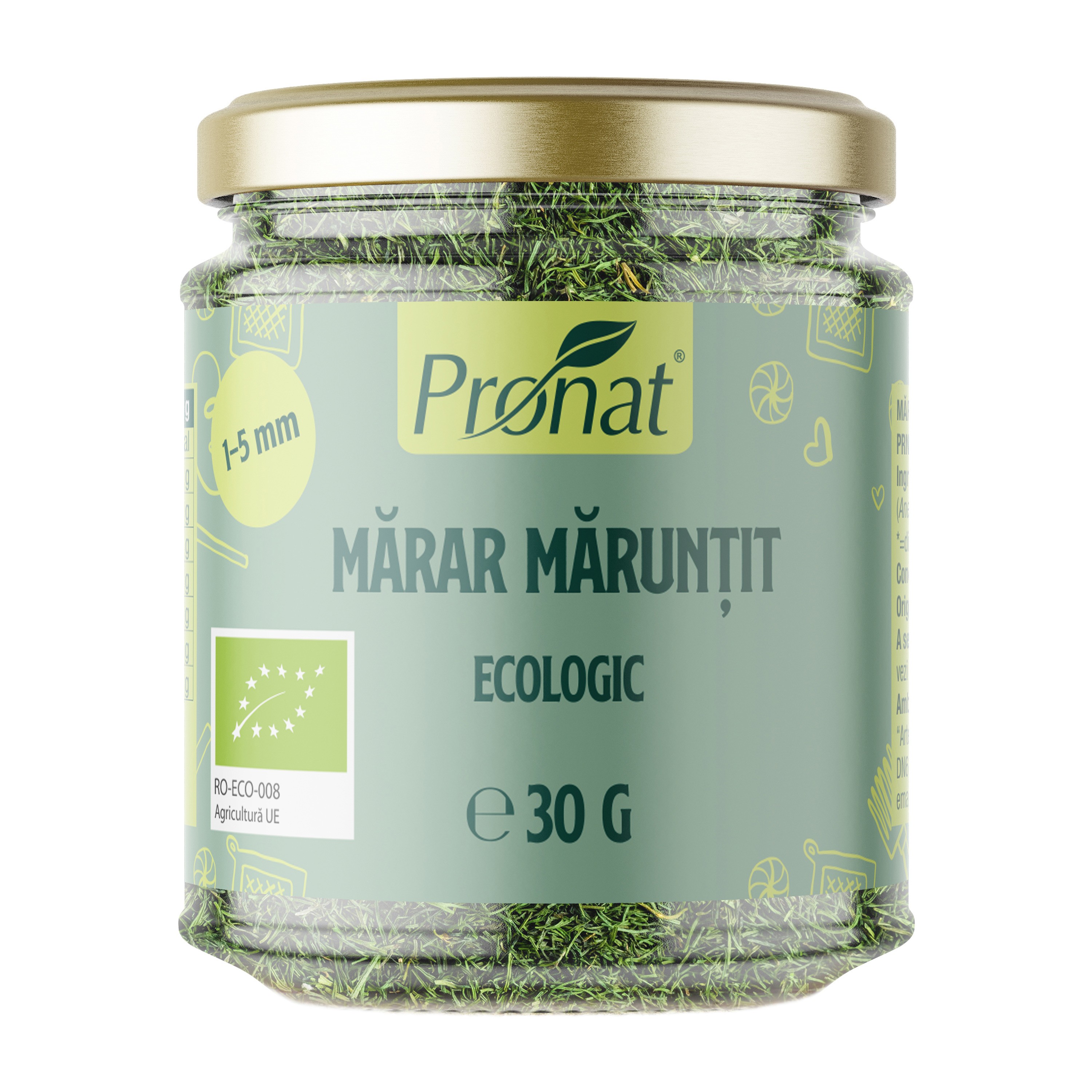 Oferte la Mărar bio mărunțit 30 g, Pronat