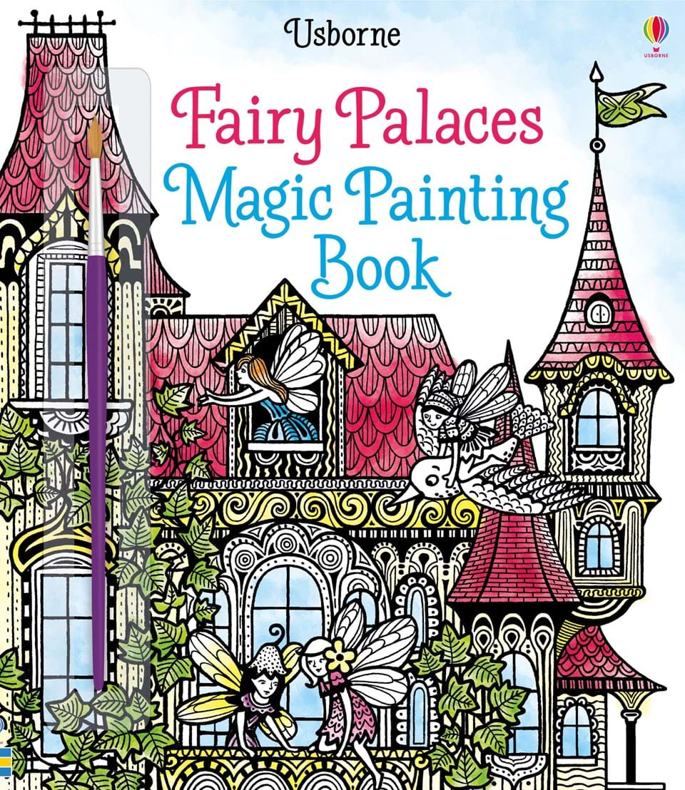 Fairy Palaces Magic Painting Book Usborne