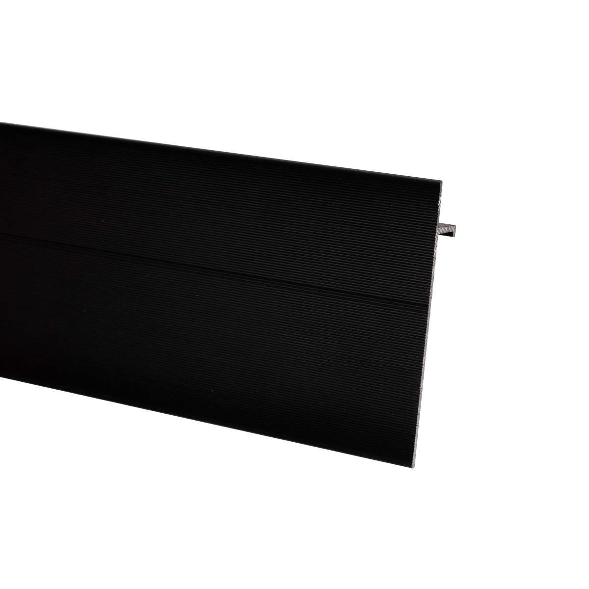 Oferte la Profil de inchidere Shadow Gap SET S77, tip plinta, aluminiu, compatibil banda LED, negru, 80 x 3000 mm