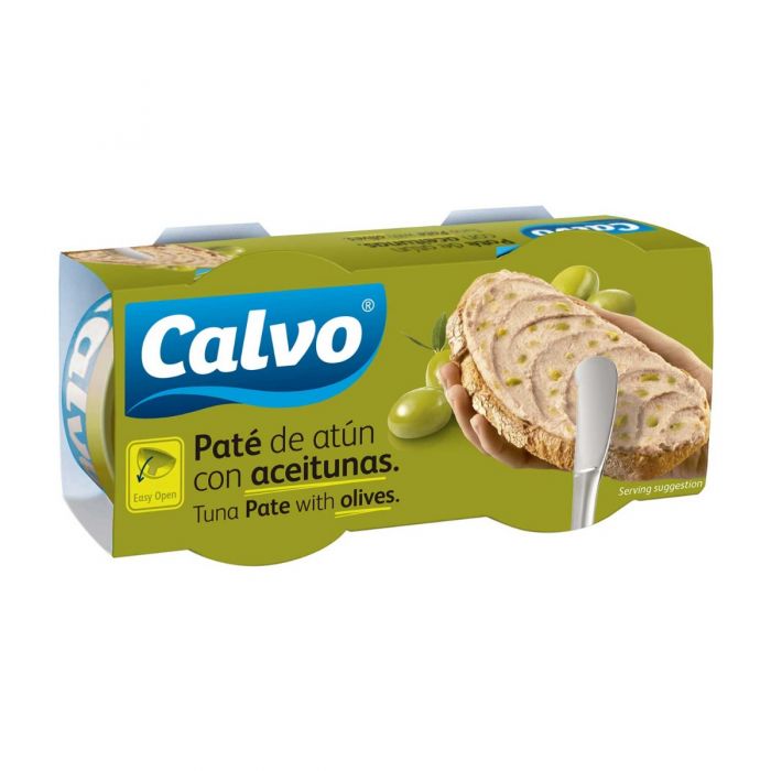 Oferte la Pate De Ton Cu Masline Calvo 2x75g