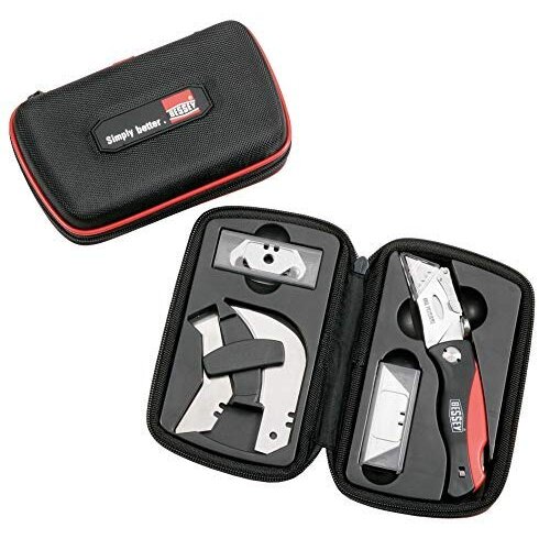 Oferte la Set cutit cu Lame Interschimbabile DBKPH-SET 24 Lame 160mm Negru