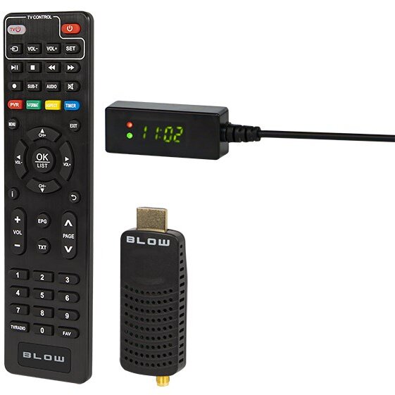 Tuner TV 7000FHD MINI  DVB-T2 H.265 Negru