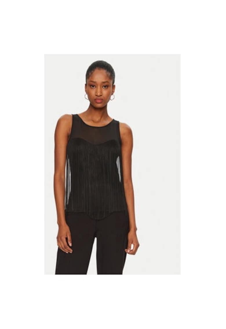 Bluza dama - 305018083 - Poliester - Negru - Negru