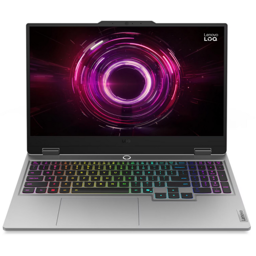 Laptop LOQ FHD 15.6 inch AMD Ryzen 5 220 32GB 512GB SSD RTX 5050 Free Dos Luna Grey