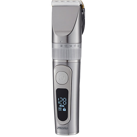 Oferte la Masina de Tuns cu Afisaj LCD IPX6 Baterie 2000mAh 4x Piepteni Argintiu