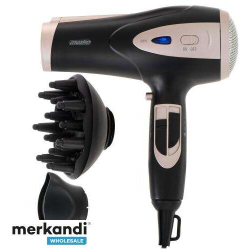 Oferte la Uscator de Par 2200W cu Ioni Difuzor Negru / Sampanie