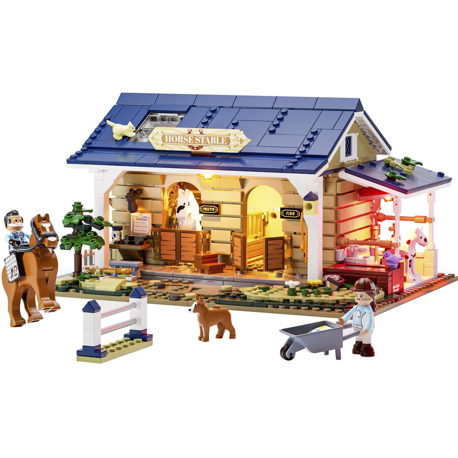 Oferte la Set Constructie Grajd De Cai F9080 16 Ani+