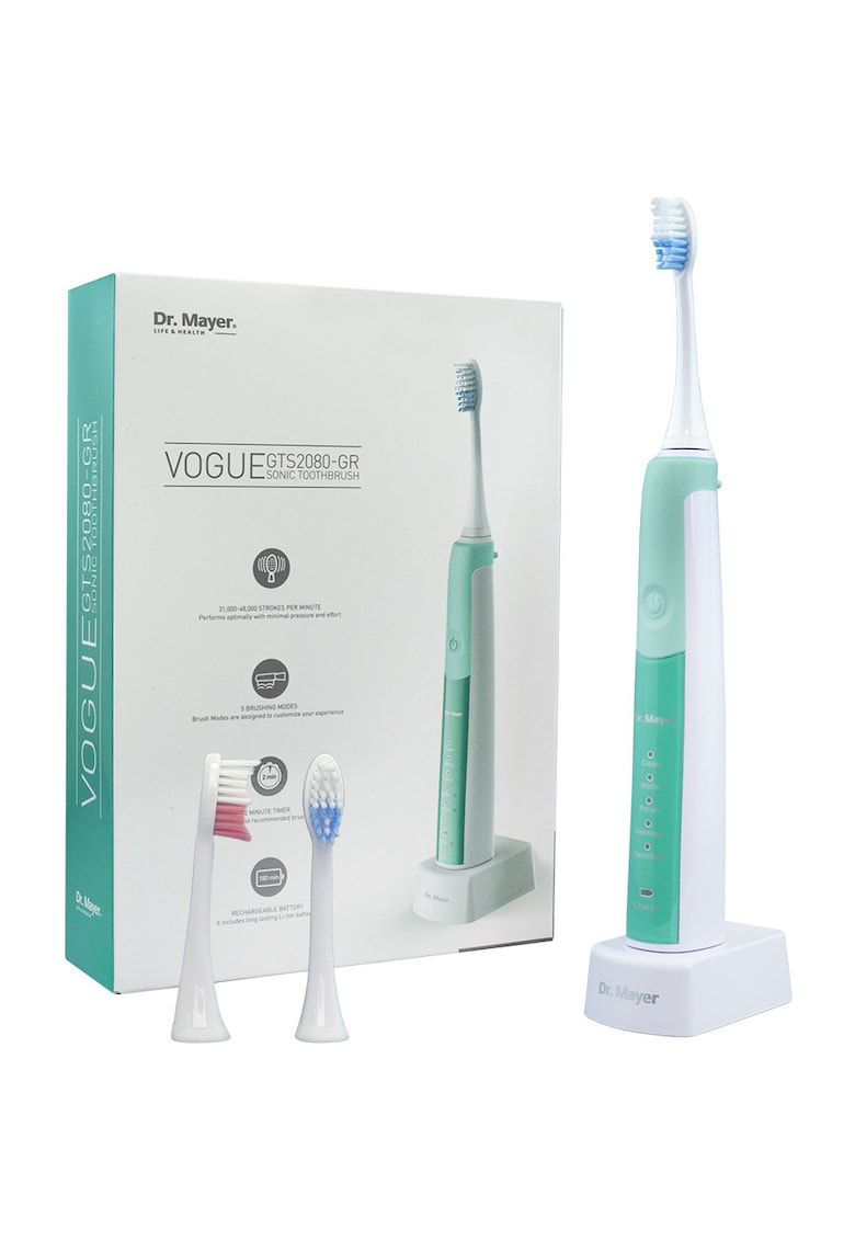 Oferte la Periuta de dinti electrica sonica Dr Mayer GTS2080 - Verde