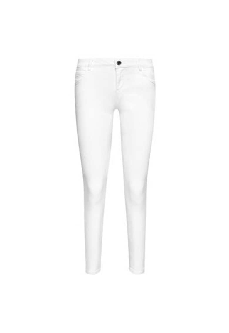 Oferte la Blugi dama -  208407816 - Bumbac/Poliester - Alb - Alb