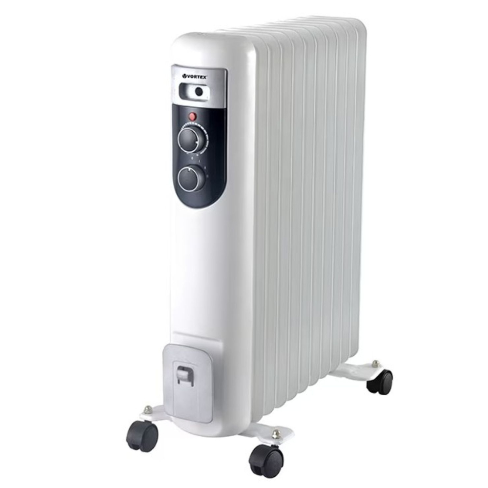 Oferte la Calorifer electric cu ulei Vortex 4221, 11 elementi, 2500 w, alb, 49.5 x 23 x 60 cm