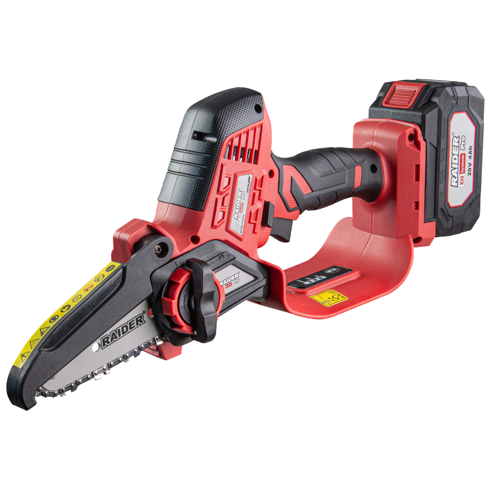 Oferte la Fierastrau electric de gradina Raider RDP-CLGP20, 100 mm, SDS, 1/4, 1.1 mm, 4 Ah