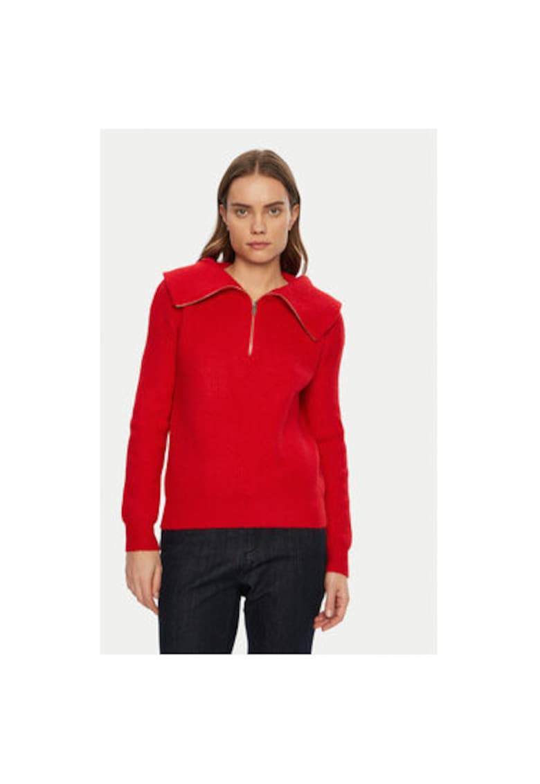 Pulover dama - 304485978 - Poliester/Acril - Negru - Negru