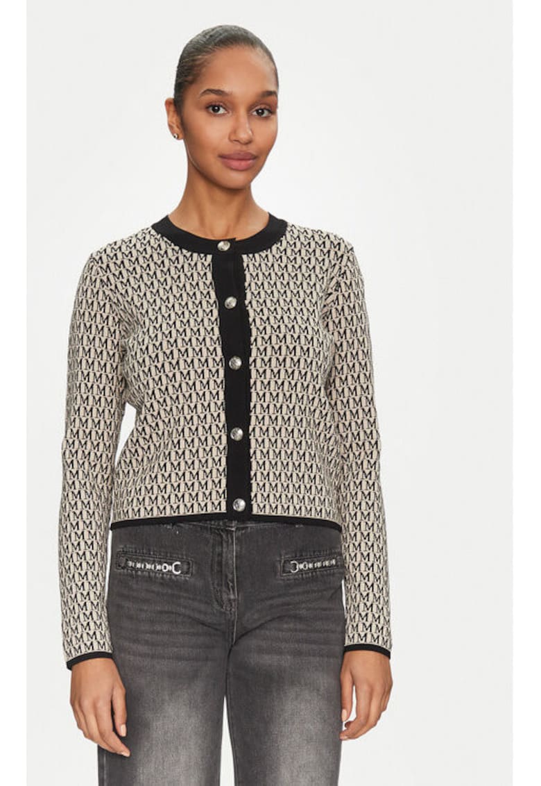 Cardigan dama - 305253170 - Viscoza/Poliamida - Negru - Negru