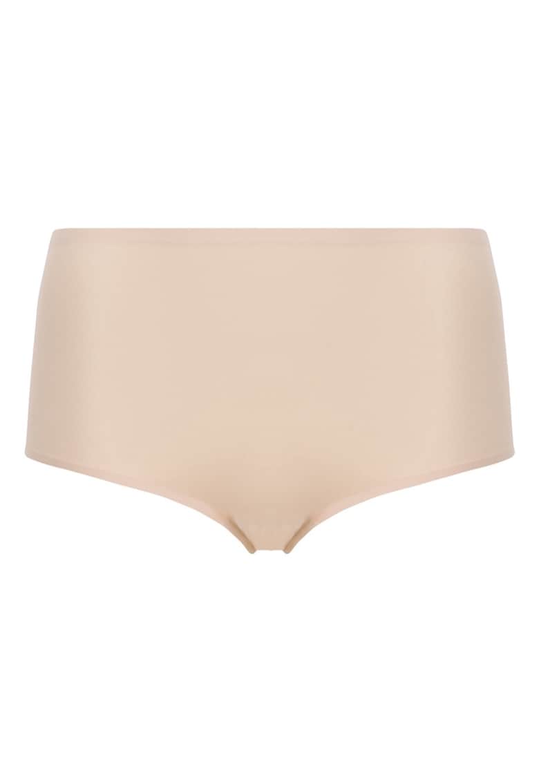Chiloti hipster cu talie inalta - fara cusaturi - Crem