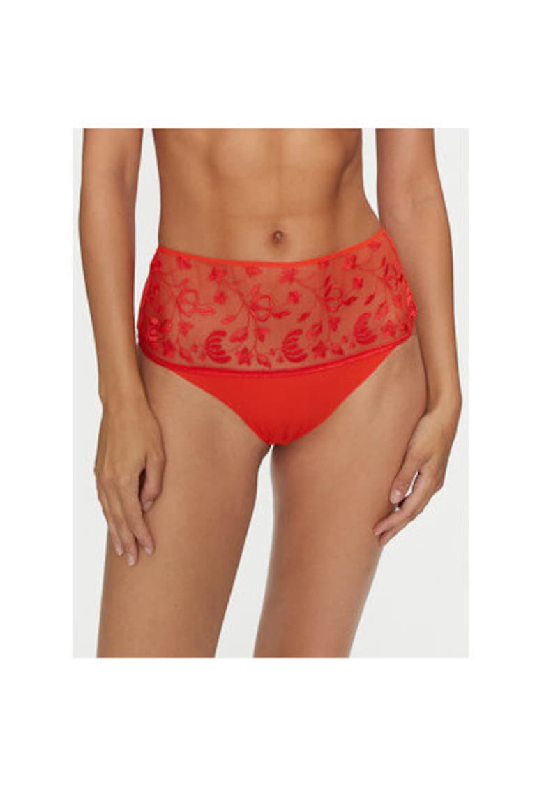 Chiloti dama - 304178917 - Nylon - Portocaliu - Portocaliu