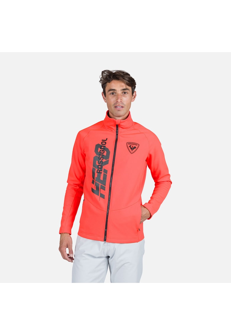 Jacheta New Hero Classique Clim - cu fermoar - rosu - pentru barbati