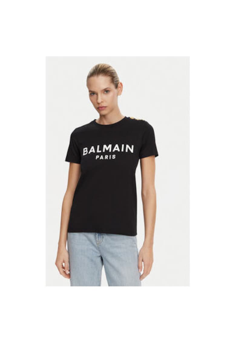 Tricouri Dama - 305313263 - Bumbac - Negru - Negru