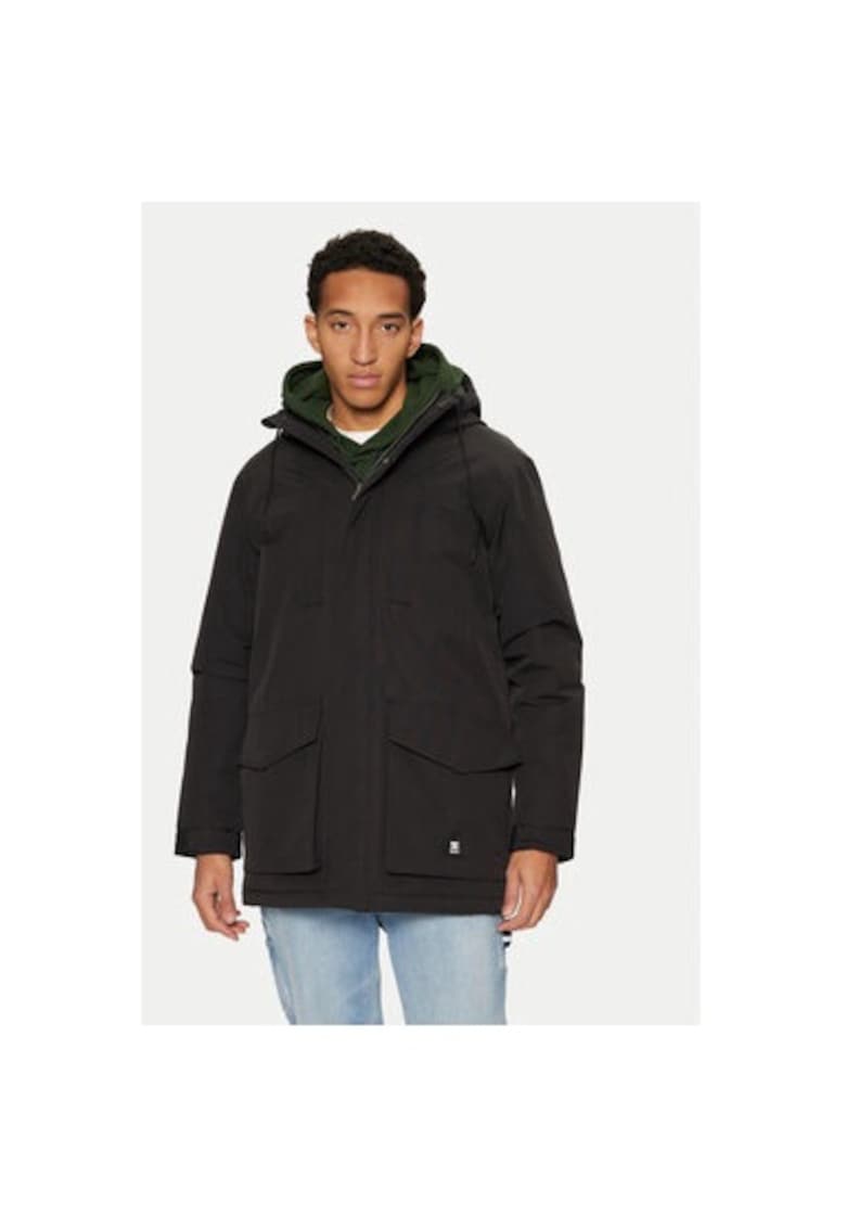 Oferte la Geaca barbati -  303978518 - Bumbac/Nylon - Negru - Negru